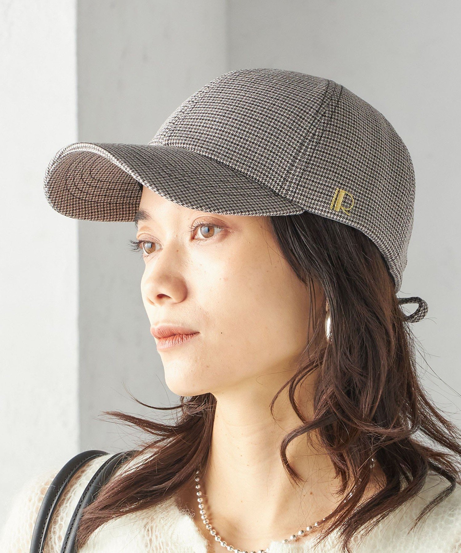 SHIPS WOMEN Revis.: リボン キャップ シップス 帽子 キャップ グレー ブラック ブラウン【送料無料】のサムネイル