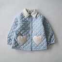branshes 【aBity select./アビティセレクト】ハートポケット小花柄キルティングジャケット ブランシェス ジャケット・アウター その他のジャケ...