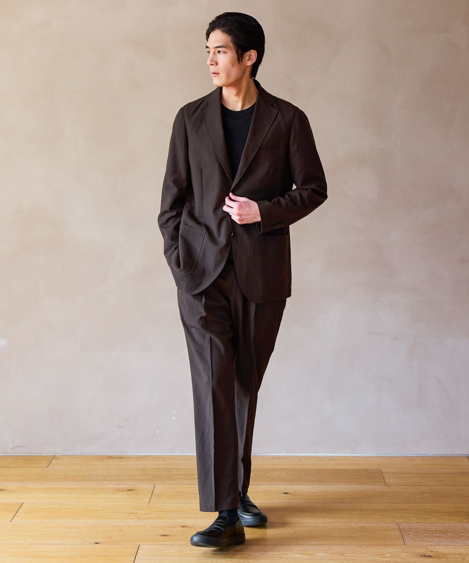 リネンブレンドパンツ/Salon de GW/634637 グローバルワーク パンツ スラックス・ドレスパンツ ネイビー