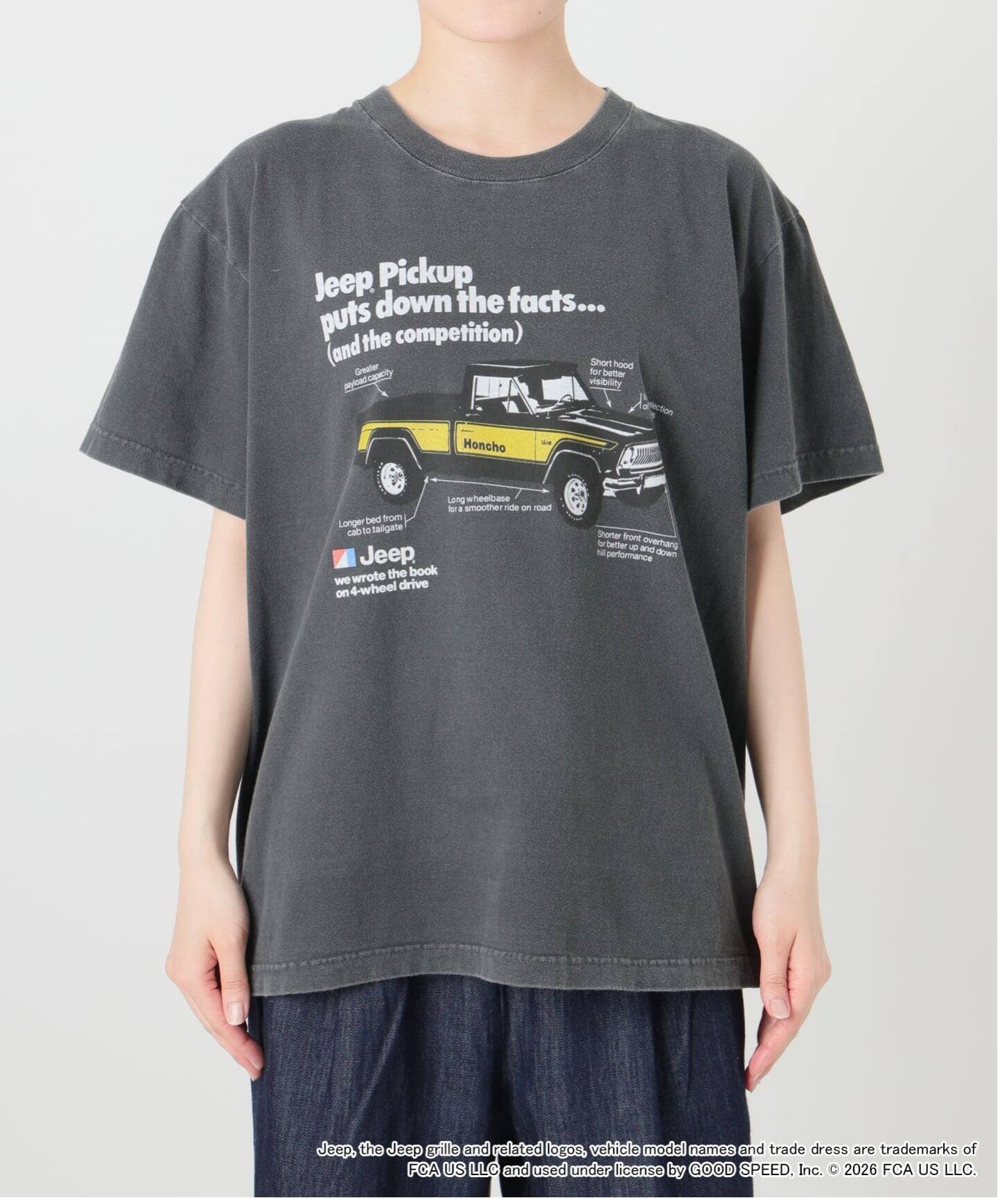 JOINT WORKS ≪予約≫GOOD ROCK SPEED / グッドロックスピード ジープ Pickup Promo T-Shirt ジョイントワークス トップス カットソー・Tシャツ グレー【送料無料】