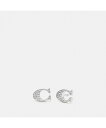 【SALE/55%OFF】COACH OUTLET 【公式】シグネチャー スタッド ピアス コーチ アウトレット アクセサリー・腕時計 ピアス シルバー【送料無...