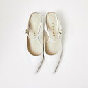【SALE/10%OFF】Rouge vif la cle 【REMME/レメ】ポインテッドミュール ルージュ・ヴィフ ラクレ シューズ・靴 サンダル ホワイト ブラック【送料無料】