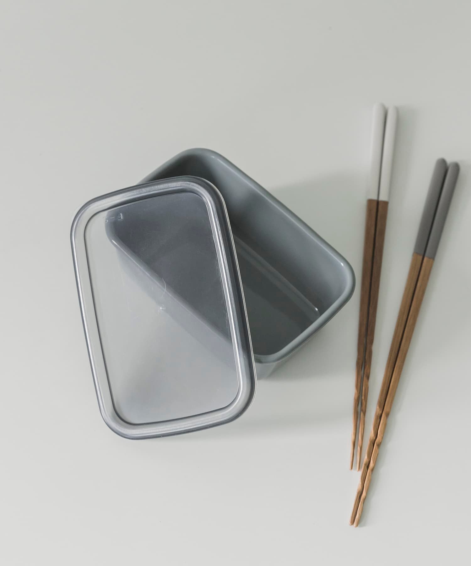 URBAN RESEARCH DOORS 『WEB限定』野田琺瑯 +グレー レクタングル深型S アーバンリサーチドアーズ インテリア・生活雑貨 その他のインテリア・生活雑貨 グレーのサムネイル