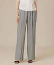 MACKINTOSH LONDON ファインキュプラポリエステルパンツ マッキントッシュ ロンドン パンツ スラックス・ドレスパンツ グレー ネイビー【送料無料...