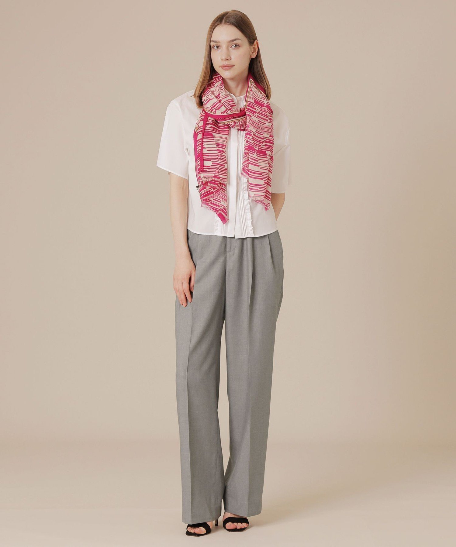 【SALE／60%OFF】MACKINTOSH LONDON ファインキュプラポリエステルパンツ マッキントッシュ ロンドン パンツ スラックス・ドレスパンツ グレー ネイビー【送料無料】