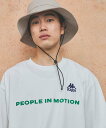 【SALE/30%OFF】niko and ... 【水陸両用】【Kappa】別注プリントTシャツ ニコアンド トップス カットソー・Tシャツ ブラック ブルー...