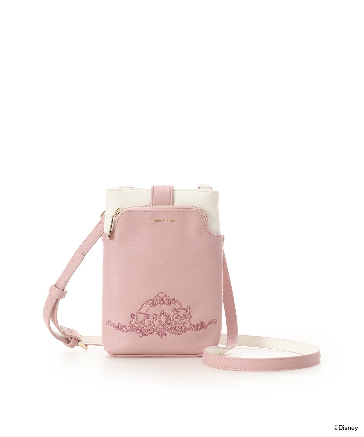 Samantha Thavasa 『おしゃれキャット』コレクション ショルダーバッグ サマンサタバサ バッグ ショルダーバッグ ピンク【送料無料】のサムネイル