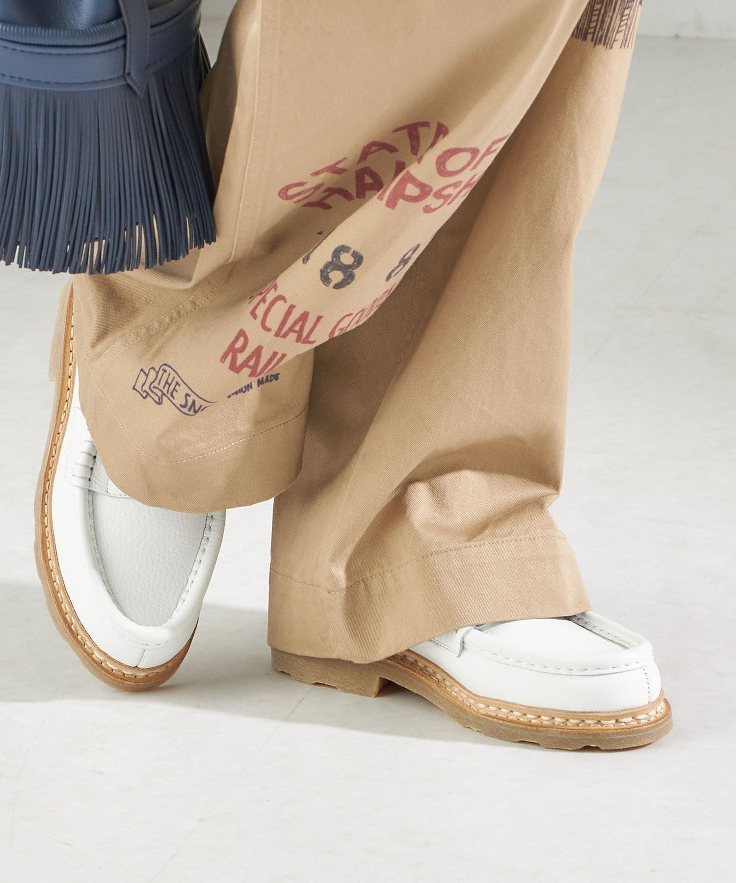 SHIPS WOMEN 【SHIPS別注】Paraboot: 50th ANNIV ORSAY シップス シューズ・靴 ローファー ホワイト【送料無料】