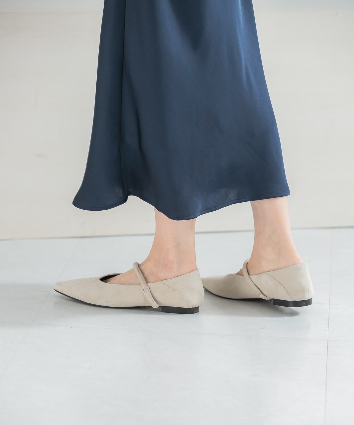 URBAN RESEARCH ROSSO REMME FLAT SUEDE SHOES アーバンリサーチロッソ シューズ・靴 その他のシューズ・靴 ベージュ【送料無料】