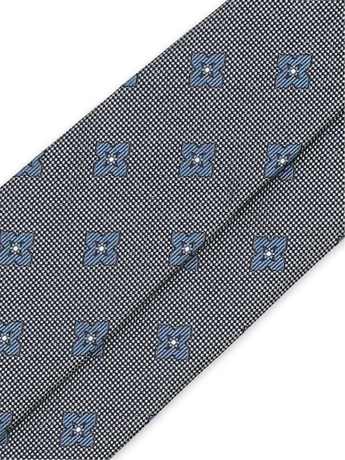 【SALE／10%OFF】GRAND-BACK 【大きいサイズ】グランバック/GRAND-BACK 日本製シルク フラワー小紋柄 レギュラータイ 8.5cm幅 タカキュー スーツ・フォーマル ネクタイ・蝶ネクタイ グレー【送料無料】