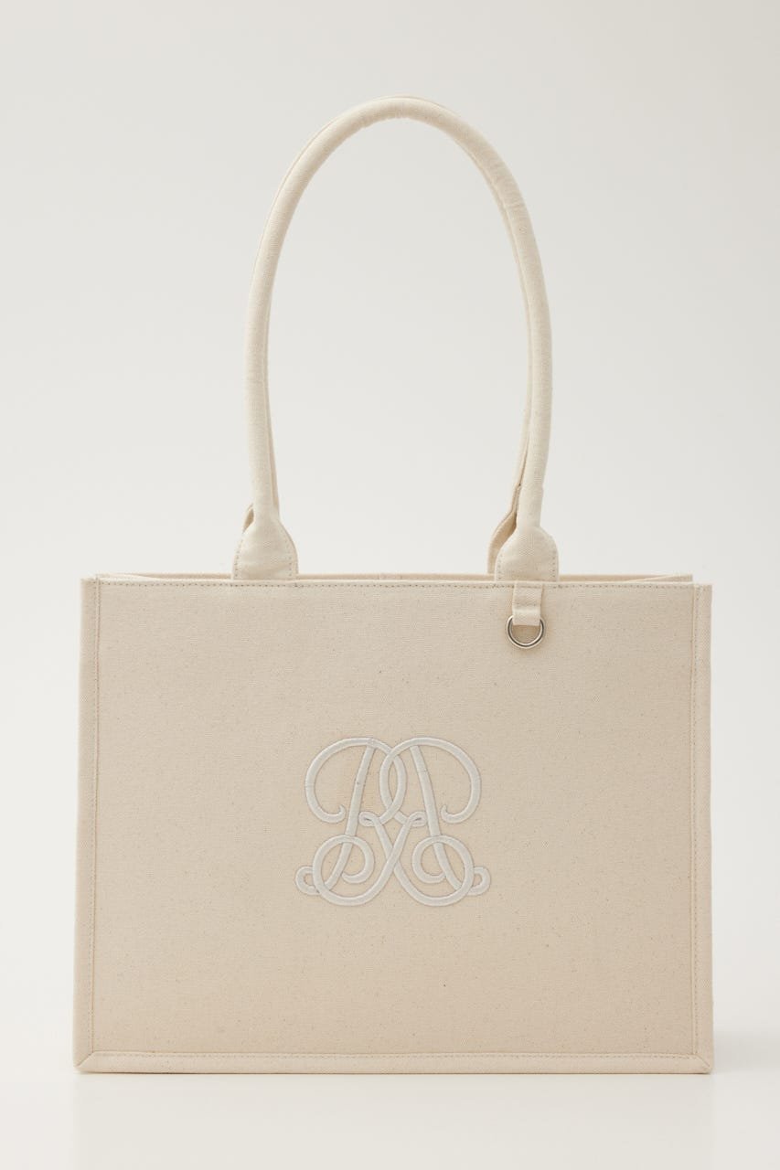 rienda WRRロゴトートバッグ リエンダ バッグ その他のバッグ ブラック【送料無料】