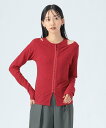 BEAMS HEART WOMEN カーディガン * タンクトップ レイヤード プルオーバー ビームス ハート トップス その他のトップス レッド【送料無料】
