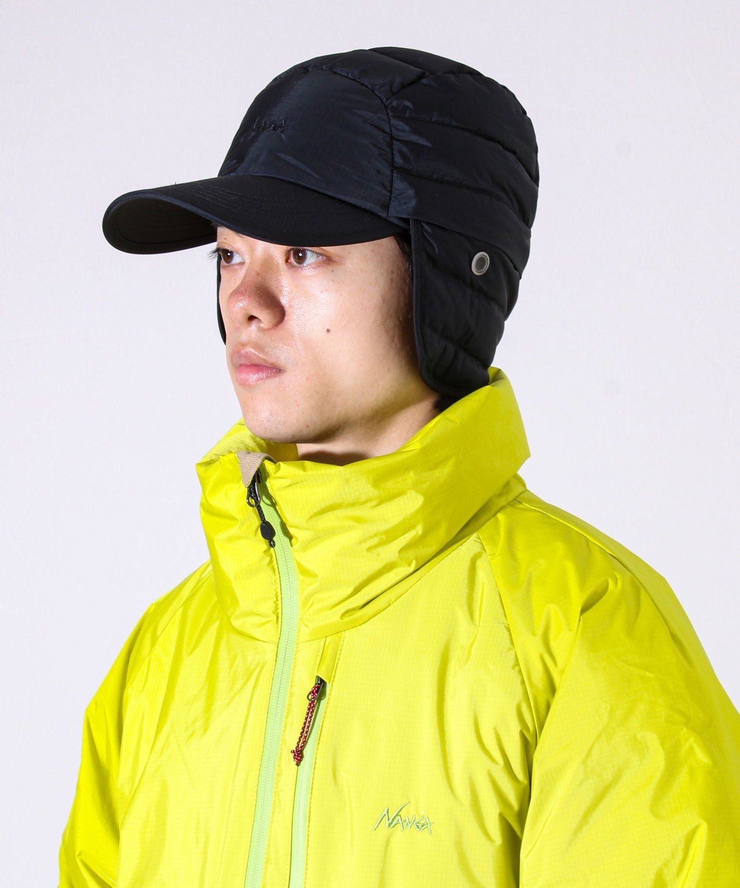 楽天Rakuten FashionGLOSTER 【NANGA/ナンガ】AURORA TEX DOWN DUCK BILL CAP フレディ アンド グロスター 帽子 キャップ ブラック【送料無料】