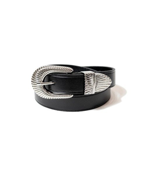 SELECT BRANDS TACHIYA/タチヤ 25mm 3点美錠ベルト ジャックローズ ファッション雑貨 ベルト ブラック【送料無料】