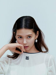 マリークヮント イヤリング LILY BROWN 【LILY BROWN*MARY QUANT】デイジーマーブルイヤリング リリーブラウン アクセサリー・腕時計 イヤリング・イヤーカフ ホワイト ブラック【送料無料】