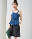 【SALE/30%OFF】FREAK'S STORE FREAK'S STORE OUTDOORS ナイロン ハーフ ショーツ【限定展開】 25SS フリークスストア パンツ その他のパンツ グリーン ベージュ イエロー ブルー ブラック