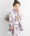 SOUBIEN 浴衣2点セット キッズ (浴衣+帯) ソウビエン 着物・浴衣・和装小物 浴衣【送料無料】