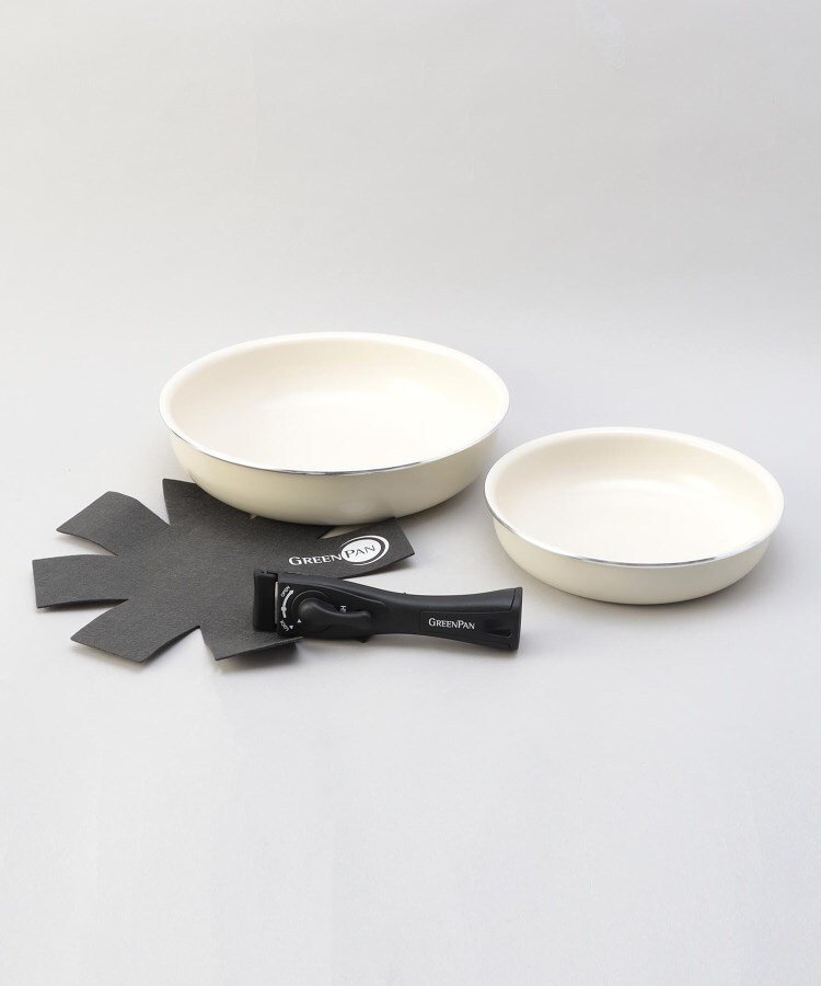 212 KITCHEN STORE クリックシェフ セット4 WH ＜GreenPan グリーンパン＞ トゥーワントゥーキッチンストア 食器・調理器具・キッチン用品 その他の食器・調理器具・キッチン用品【送料無料】 stylife-15165140 Rakuten Fashion サンプル画像2