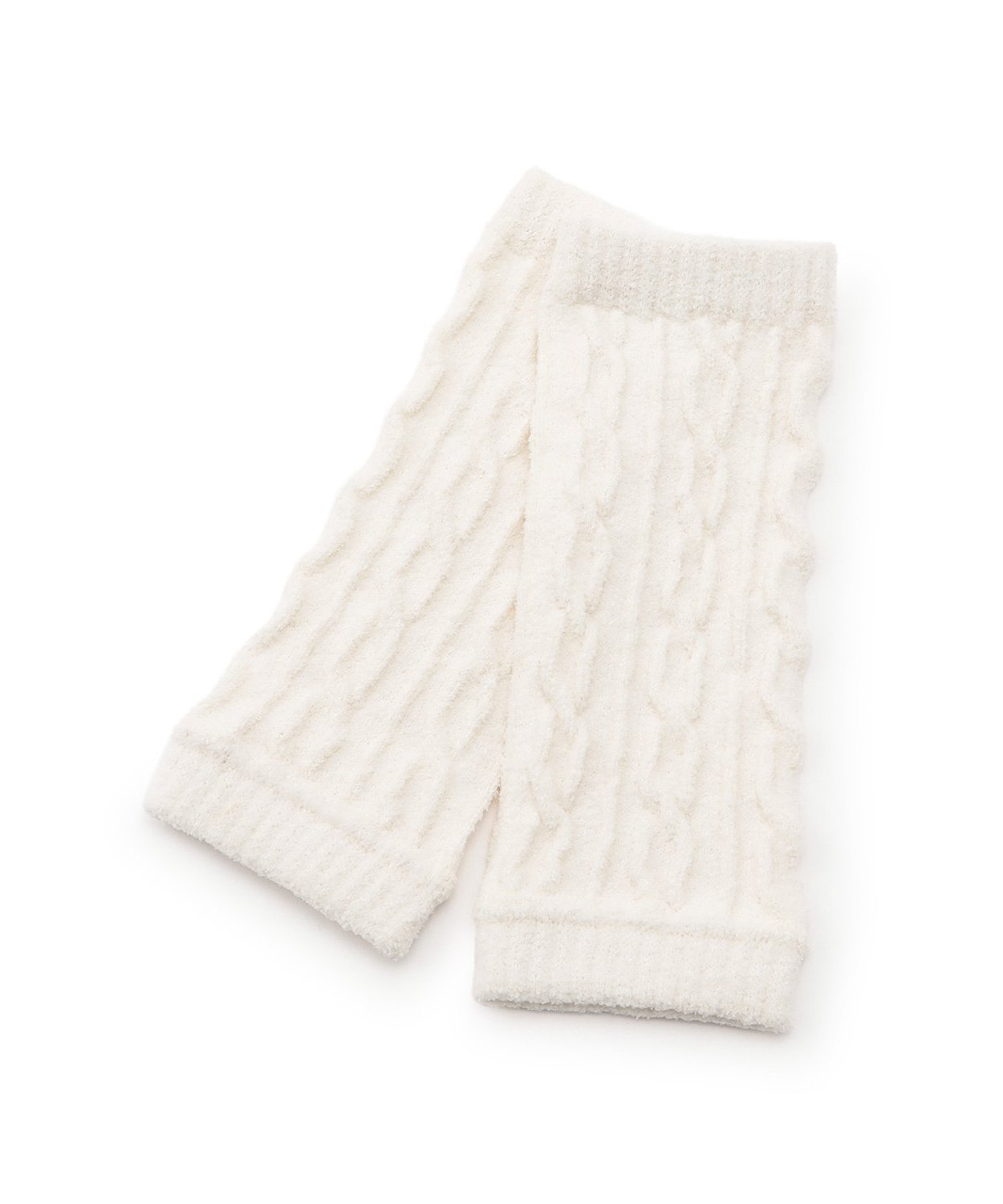 petit main もこもこケーブルレッグウォーマー ナルミヤオンライン マタニティウェア・ベビー用品 ベビ..