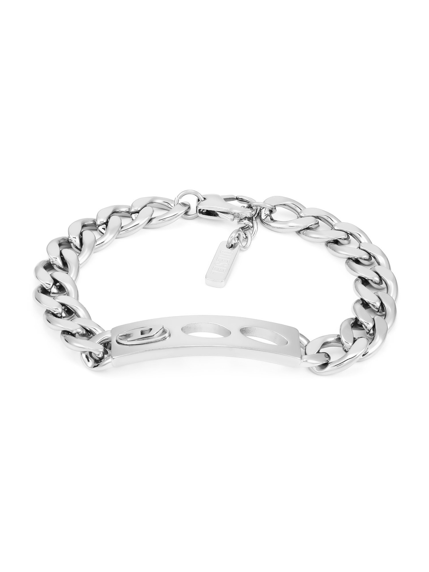 ディーゼル アクセサリー ユニセックス ブレスレット シルバー DX1663040 ウォッチステーションインターナショナル アクセサリー・腕時計 ブレスレット・バングル シルバー