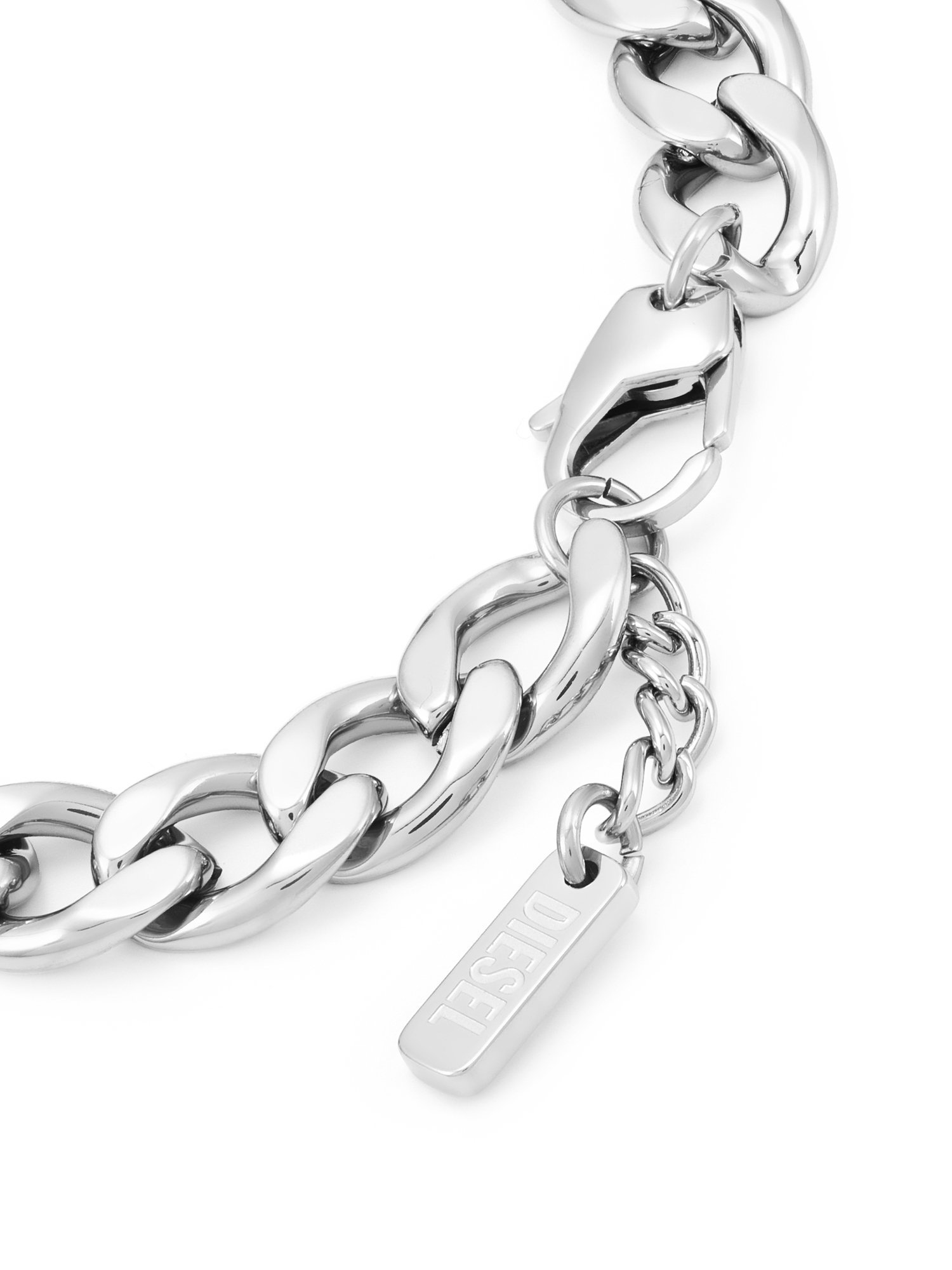 ディーゼル アクセサリー ユニセックス ブレスレット シルバー DX1663040 ウォッチステーションインターナショナル アクセサリー・腕時計 ブレスレット・バングル シルバー