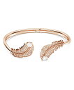 SWAROVSKI 【公式】【スワロフスキー】Nice バングル, フェザー, ホワイト スワロフスキー アクセサリー・腕時計 ブレスレット・バングル ホワイト...
