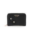 GUESS GUESS/(W)ZARIA Slg Medium Zip Around ゲス 財布・ポーチ・ケース 財布 ブラック【送料無料】