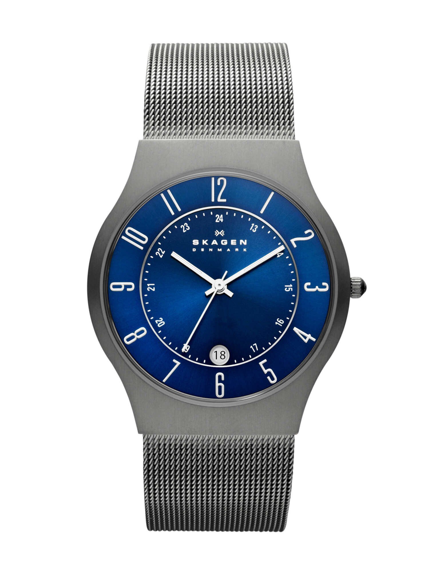 スカーゲン 腕時計（メンズ） 【SALE／50%OFF】SKAGEN Sunby Titanium 233XLTTN スカーゲン アクセサリー・腕時計 腕時計 グレー【送料無料】
