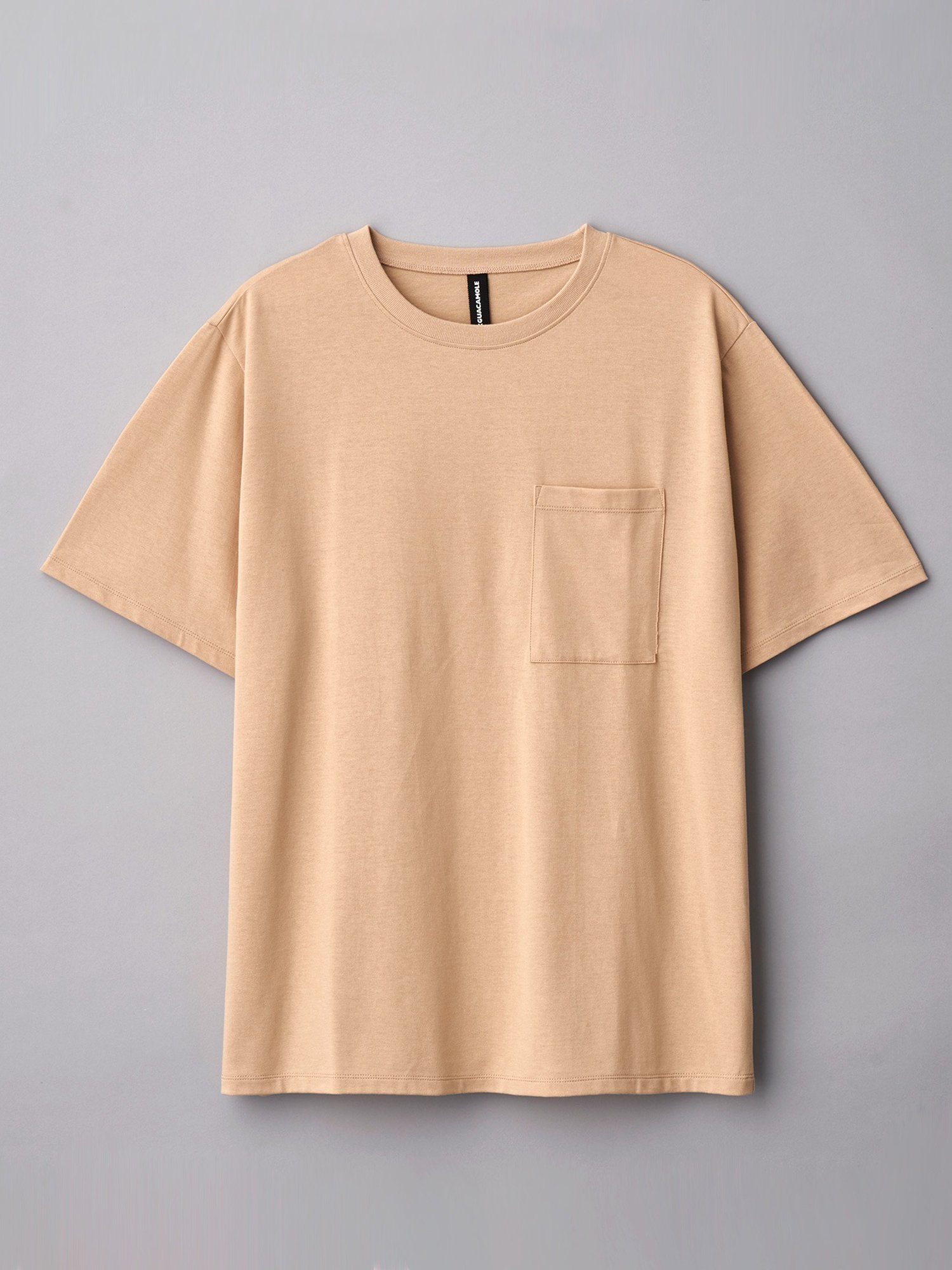 【SALE／60%OFF】GUACAMOLE GUACAMOLE/(U)Function pocket t shirt/half (ポケットシャツ)* ピーアールワン トップス カットソー・Tシャツ ベージュ ブラック グレー ホワイト
