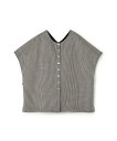 TOMORROWLAND collection 【WEB先行予約】ガンクラブトゥースリバー 4-wayクローク トゥモローランド トップス ベスト・ジレ ブラック【送料無料】