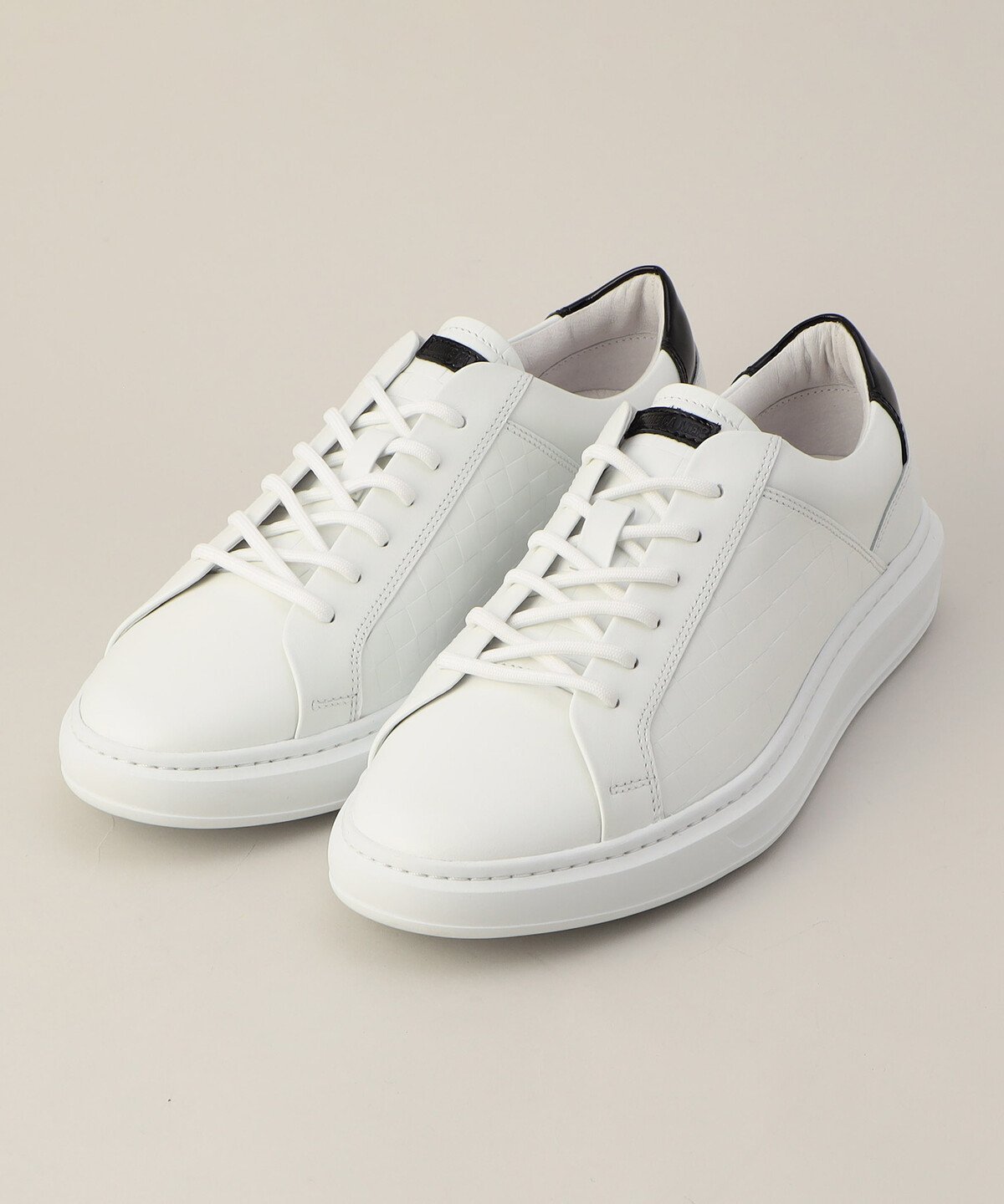 COMME CA MEN 【COMME CA MEN】市松柄 ブロックチェックスニーカー コムサメン ...