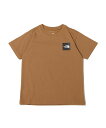 THE NORTH FACE THE NORTH FACE S/S SMALL SQUARE LOGO TEE Uブラウン 23FW-I アトモスピンク トップス ノースリーブ・タンクトップ ブラウン【送料無料】