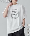 コーエン Tシャツ メンズ coen 【WELLTECT】boxロゴプリントTシャツ(WEB限定カラー) コーエン トップス カットソー・Tシャツ ホワイト グレー ブルー