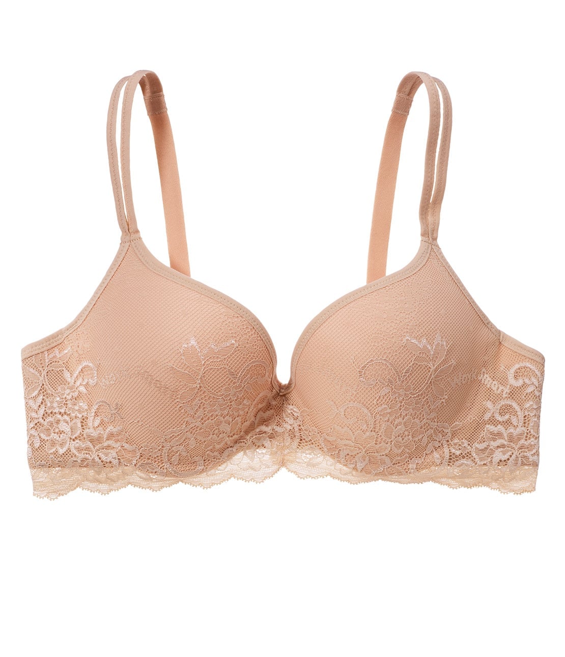 【SALE／45%OFF】PEACH JOHN 【盛りブラ】フィット感が良く,動いてもズレにくい!ワークブラレーシィ ピーチ・ジョン インナー・ルームウェア ブラジャー ベージュ ブラック