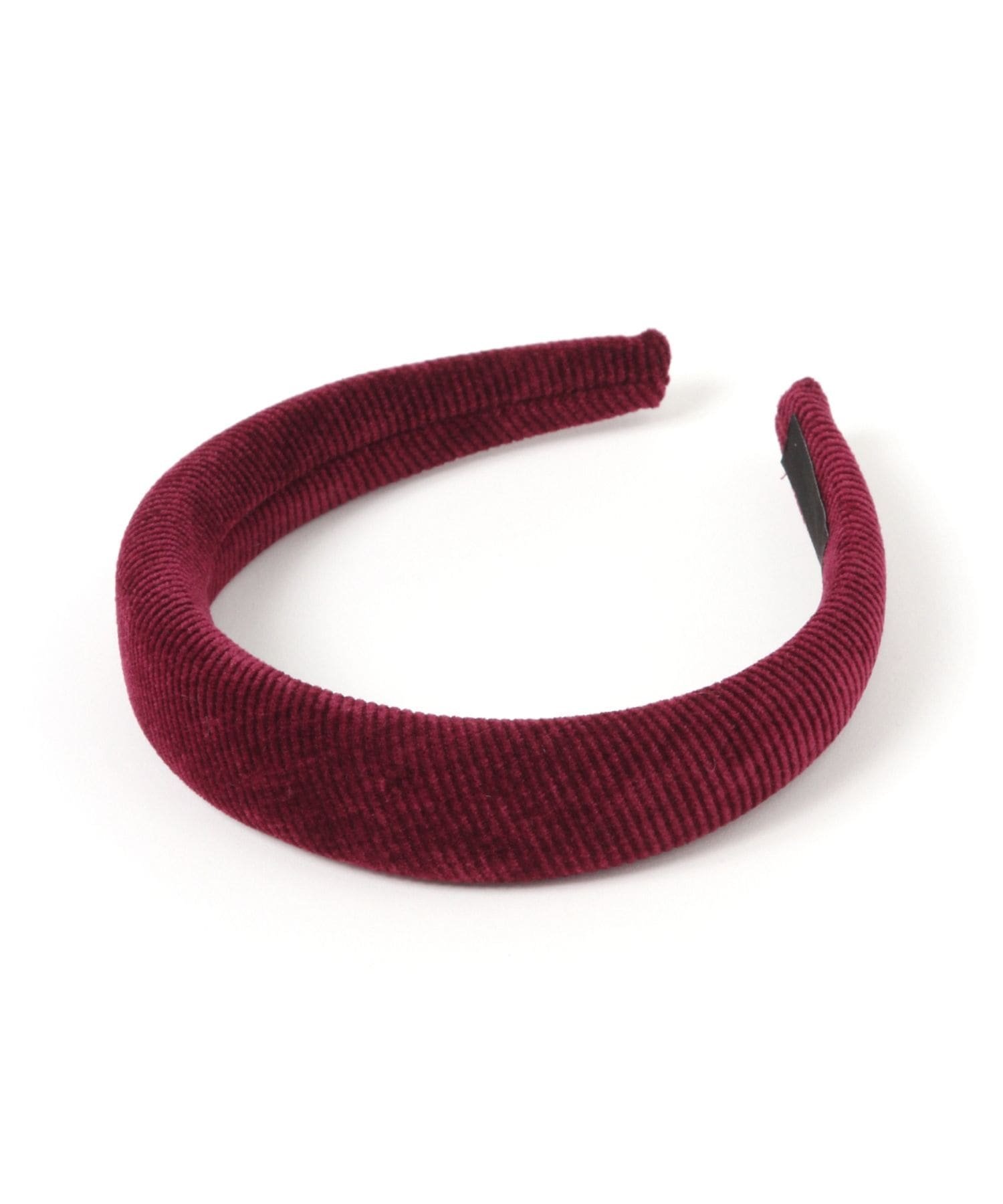 LAKOLE ベロアカチューシャ ラコレ ヘアアクセサリー カチューシャ・ヘアバンド レッド ブラウン ブラック