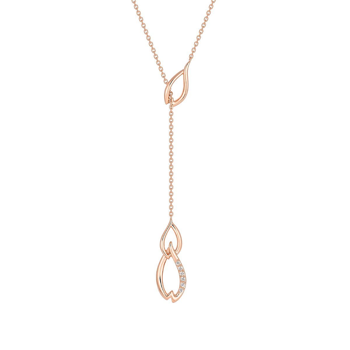 4℃ 【Sakura Collection】シルバー ネックレス ヨンドシー アクセサリー・腕時計 ネックレス ゴールド【送料無料】