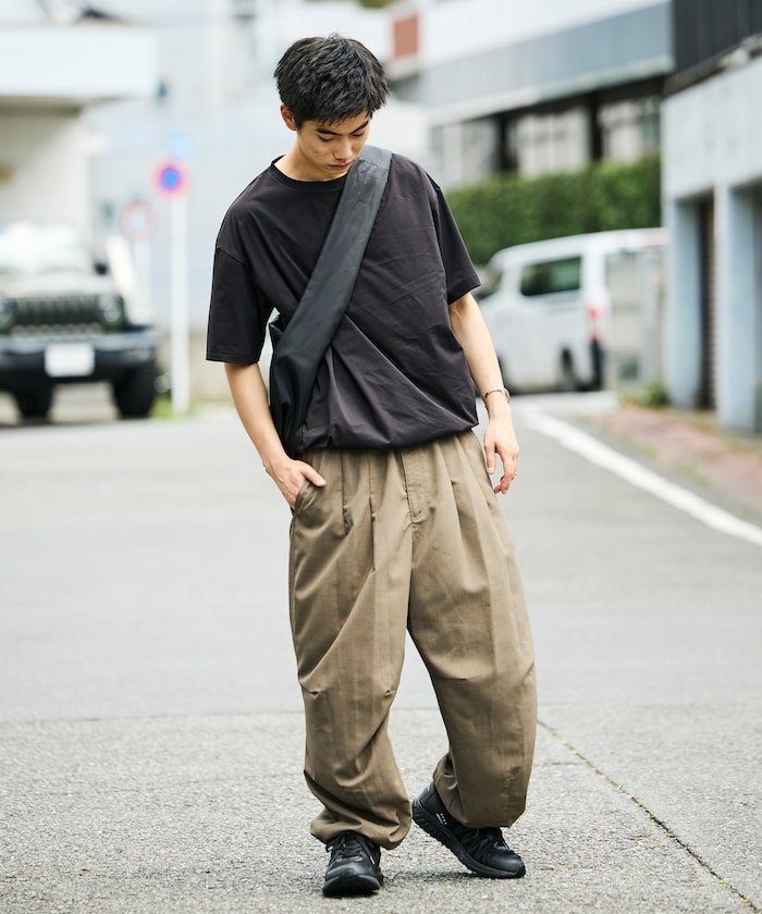 ＜UVカット・接触冷感・吸水速乾＞AiRide/エアライド ワイドシルエット ポケッタブル サーカスパンツ 【限定展開】 フリークスストア パンツ その他のパンツ グレー グリーン ベージュ ブラック