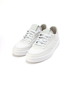 【SALE／36%OFF】Reebok (W)Club C Clean リーボック シューズ・靴 スニーカー グレー ベージュ ホワイト【送料無料】