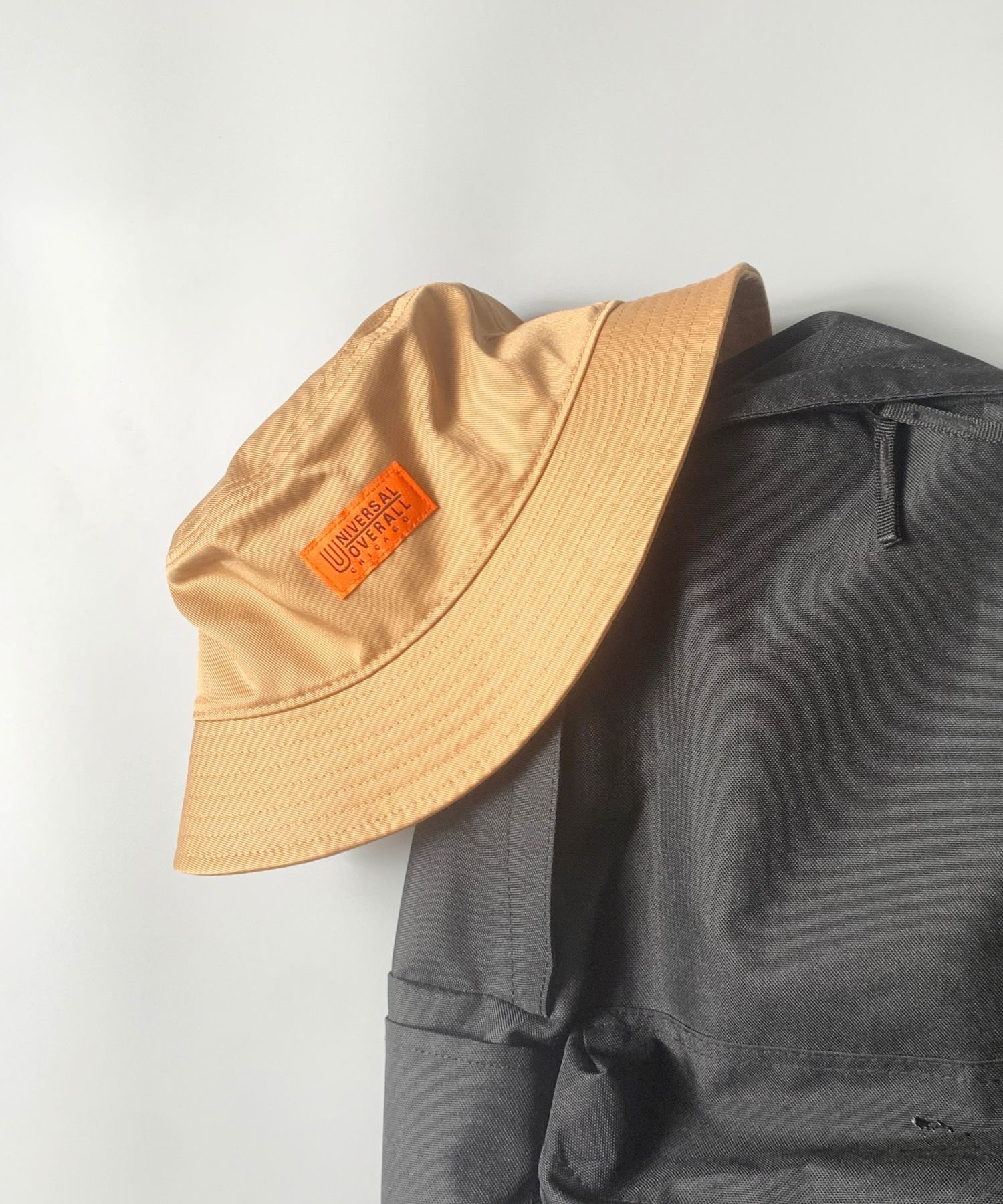 【SALE/20%OFF】UNIVERSAL OVERALL UNIVERSAL OVERALL T/Cツイルバケットハット オーサムコレクト 帽子 ハット ブラック ホワイト ベージュ