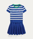 POLO RALPH LAUREN (ガールズ 2才~6才)ストライプド コットン セーター & スカート セット ラルフローレン トップス その他のトップス ...