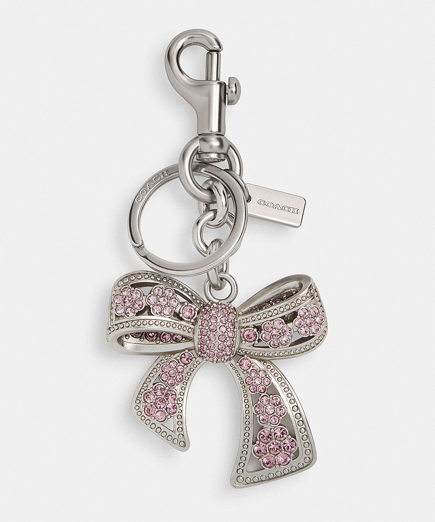 COACH ボウ バッグ チャーム コーチ ファッション雑貨 チャーム・キーチェーン パープル【送料無料】