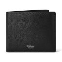 Mulberry 【マルベリー公式】ヘリテージ バイフォールド コインウォレット マルベリー 財布・ポーチ・ケース 財布 ブラック【送料無料】
