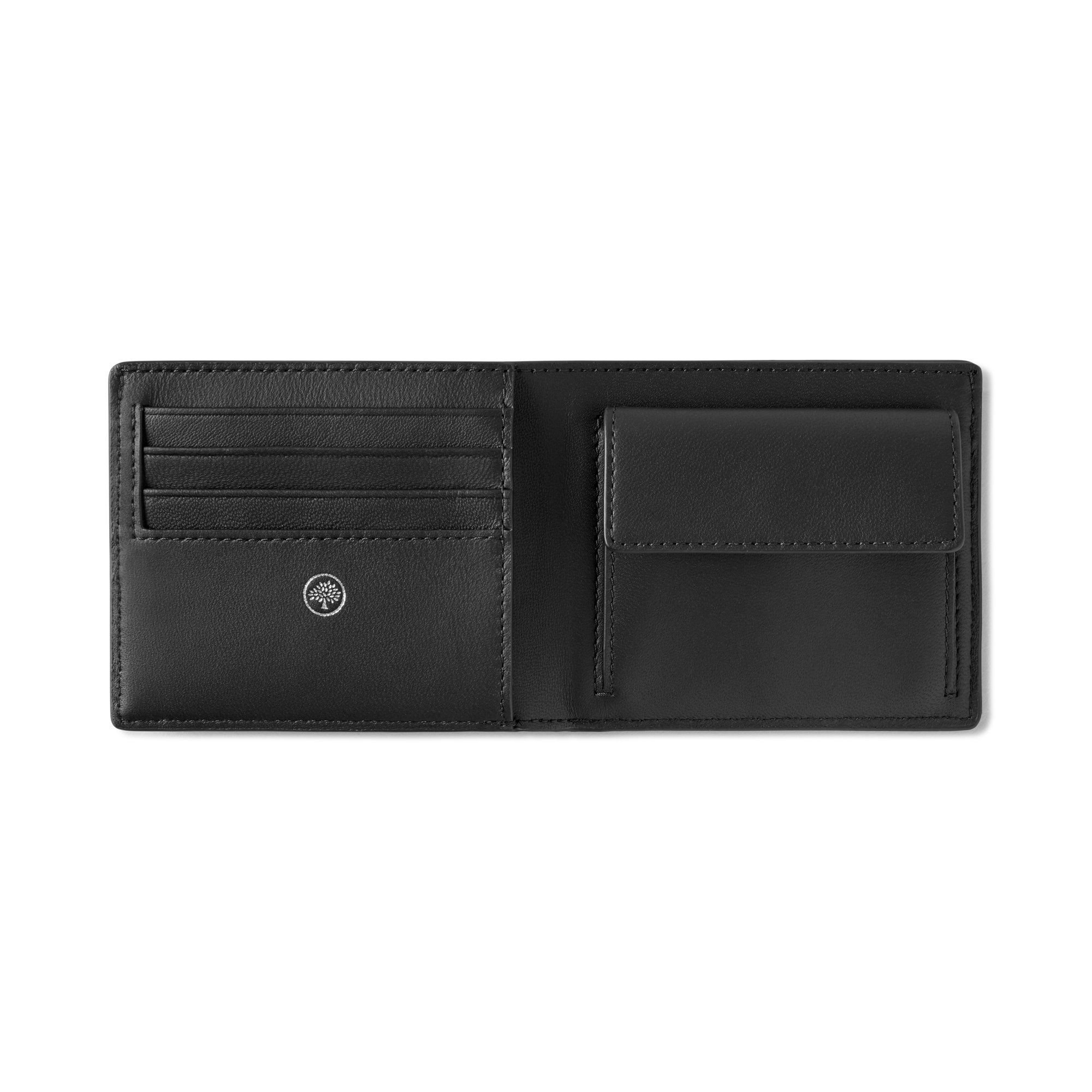 Mulberry 【マルベリー公式】ヘリテージ バイフォールド コインウォレット マルベリー 財布・ポーチ・ケース 財布 ブラック【送料無料】