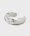 【SALE/40%OFF】tk.TAKEO KIKUCHI ボリュームロゴバングル ティーケータケオキクチ アクセサリー・腕時計 ブレスレット・バングル シルバ...
