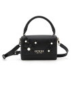 GUESS GUESS/(W)ZARIA Mini Top Handle Flap ゲス バッグ ショルダーバッグ ブラック ベージュ【送料無料】