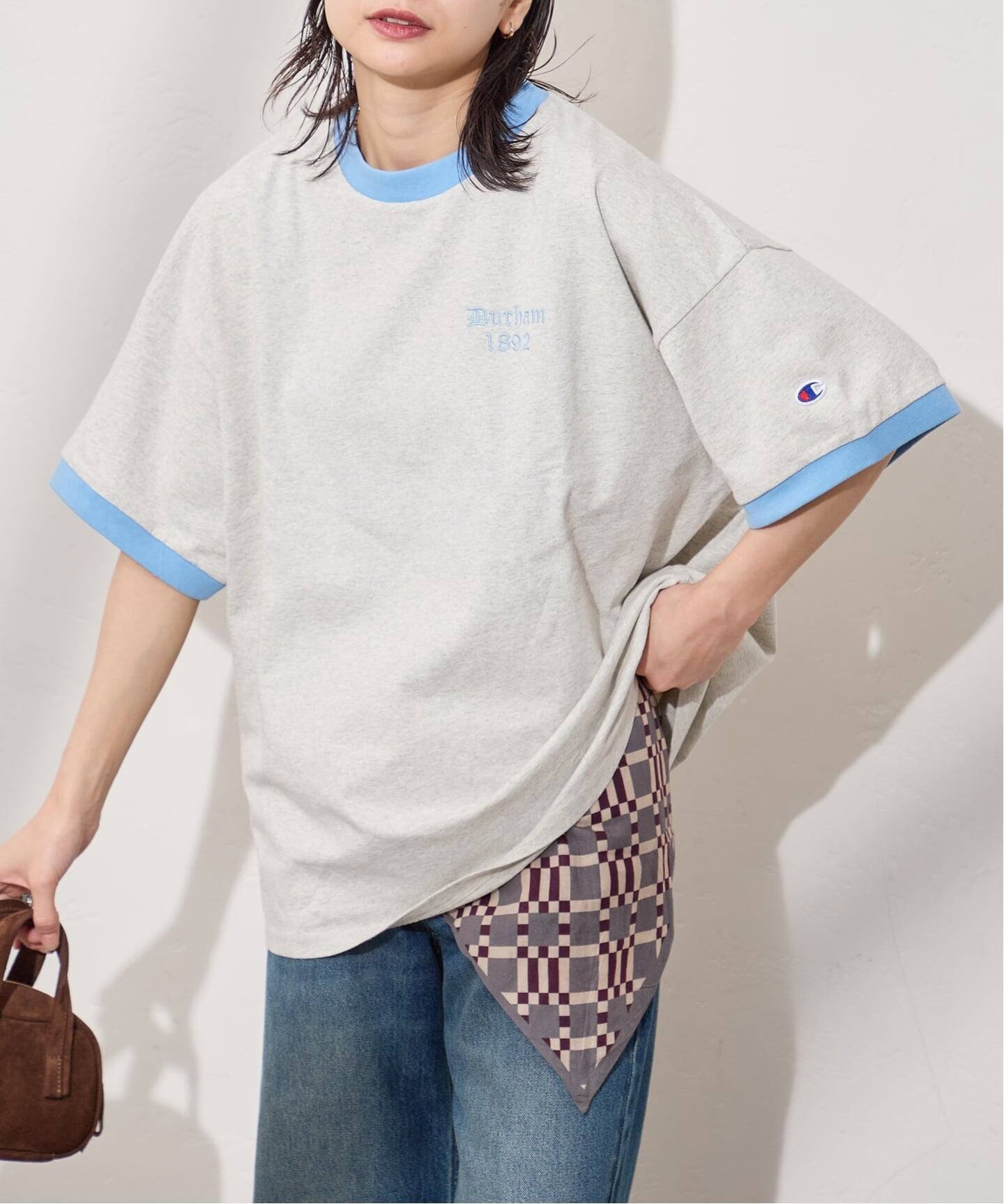 JOURNAL STANDARD 別注【CHAMPION/チャンピオン】16/1 Jersey Ringer TEE ジャーナ...
