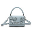 GUESS GUESS/(W)ZARIA Mini Top Handle Flap ゲス バッグ ショルダーバッグ ブルー【送料無料】