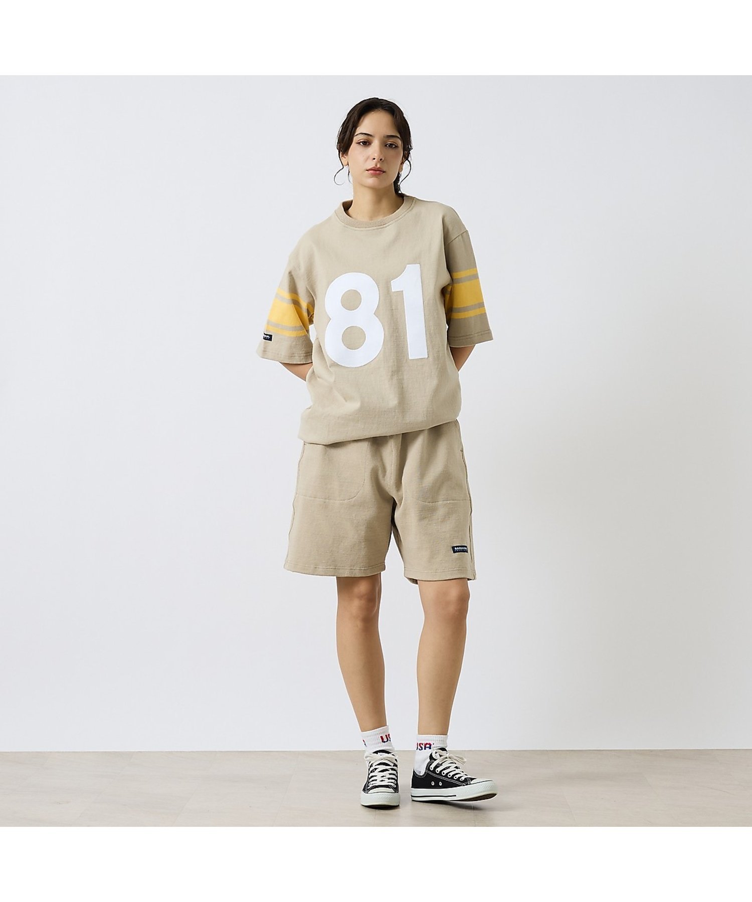 ABAHOUSE LASTWORD BARBARIAN バーバリアン Crewneck Short ナンバリン アバハウス トッ stylife-15469658 Rakuten Fashion サンプル画像3