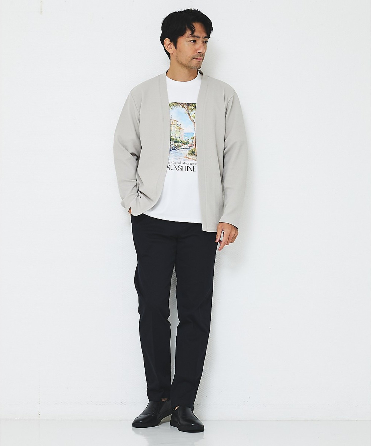 【WATERCOLOR PAINTING】 グラフィックTシャツ アバハウス トップス カットソー・Tシャツ