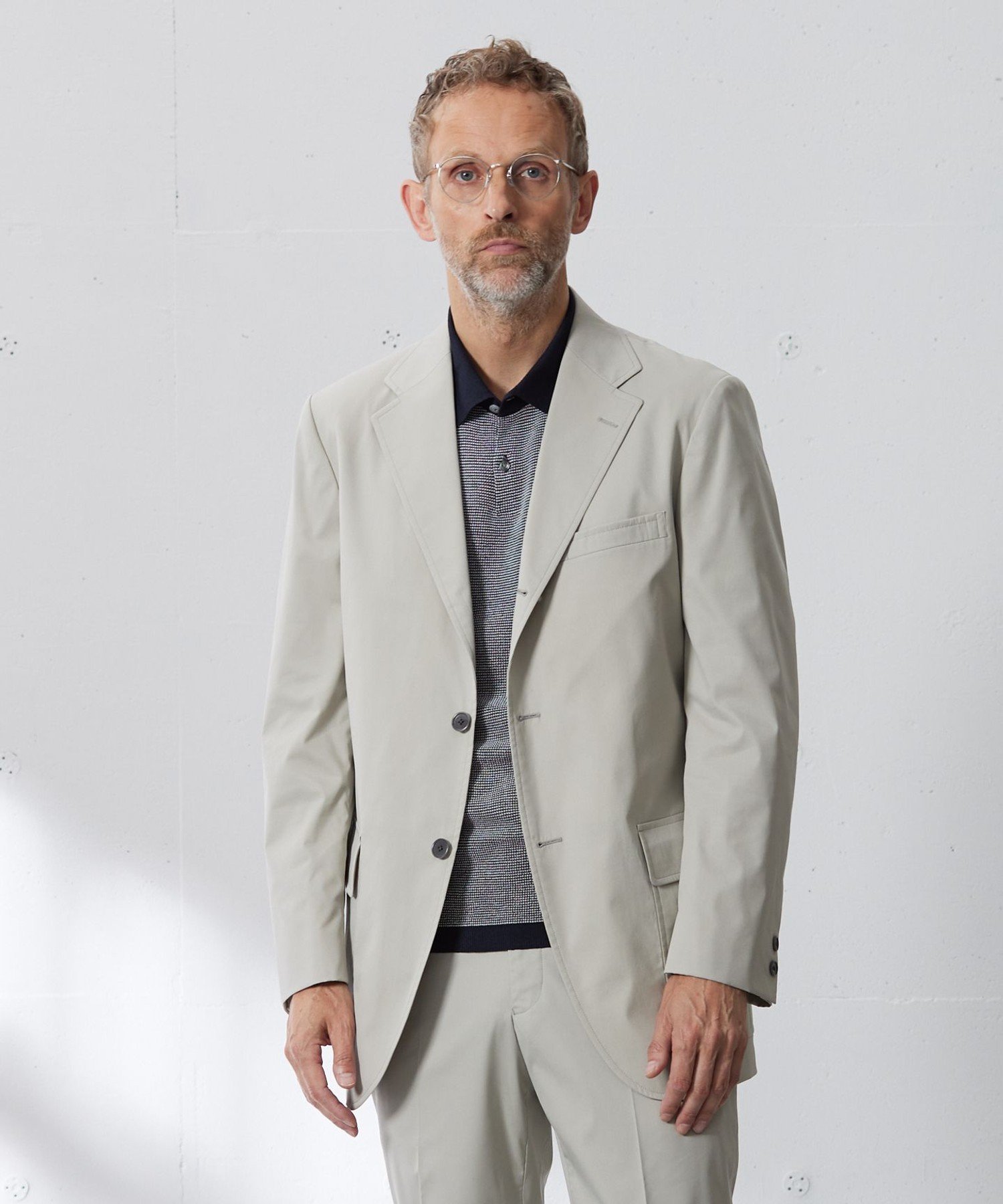 J. Press Cotton Polyester Poplin Sack Sport Coat JKOVSM0098